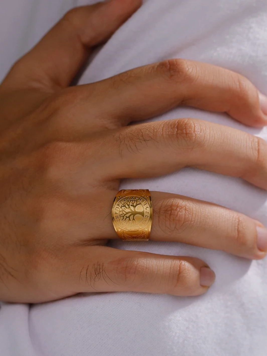 Bague avec Arbre de Vie