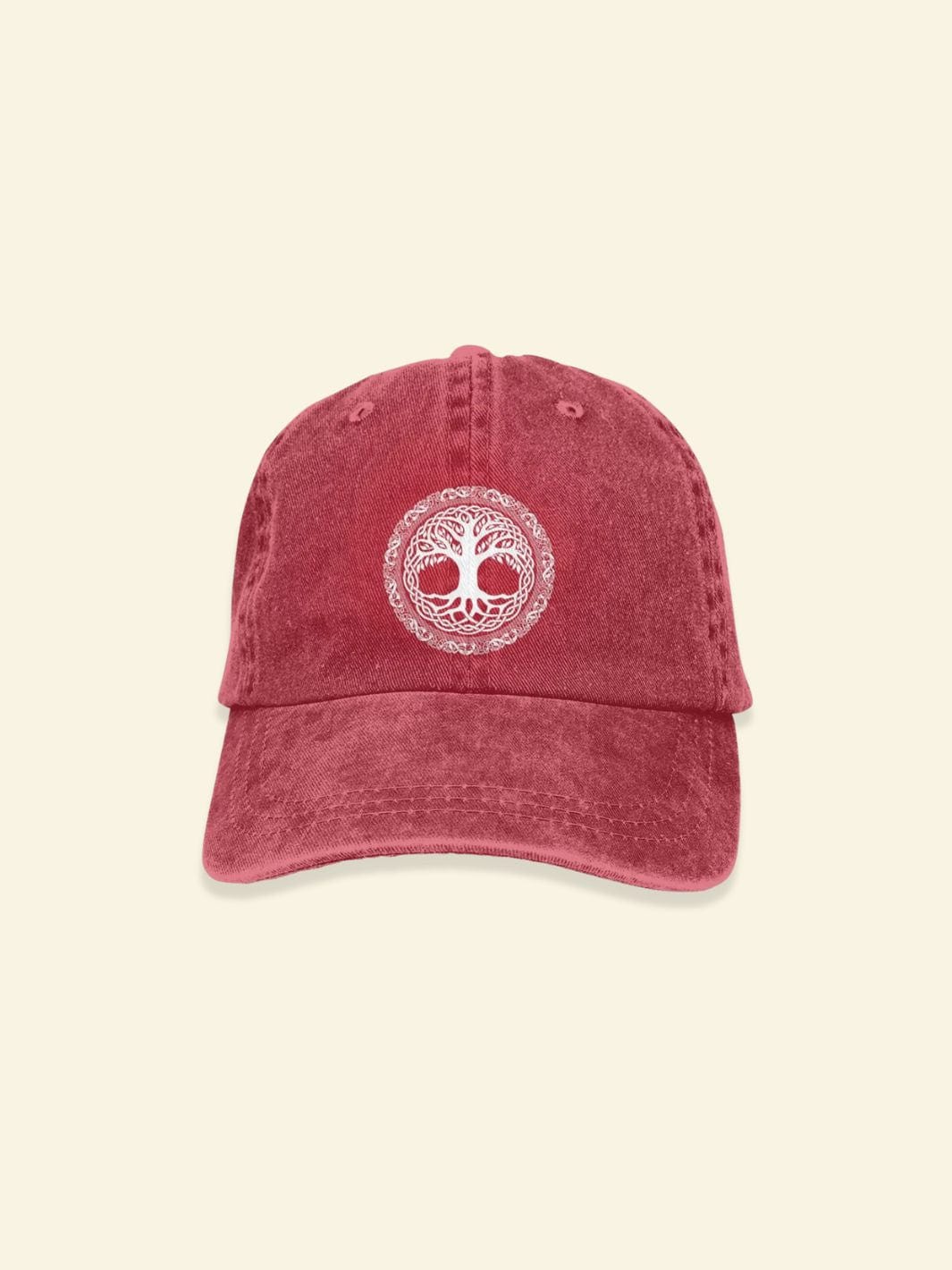 Arbre de Vie Casquette Rouge / Taille unique