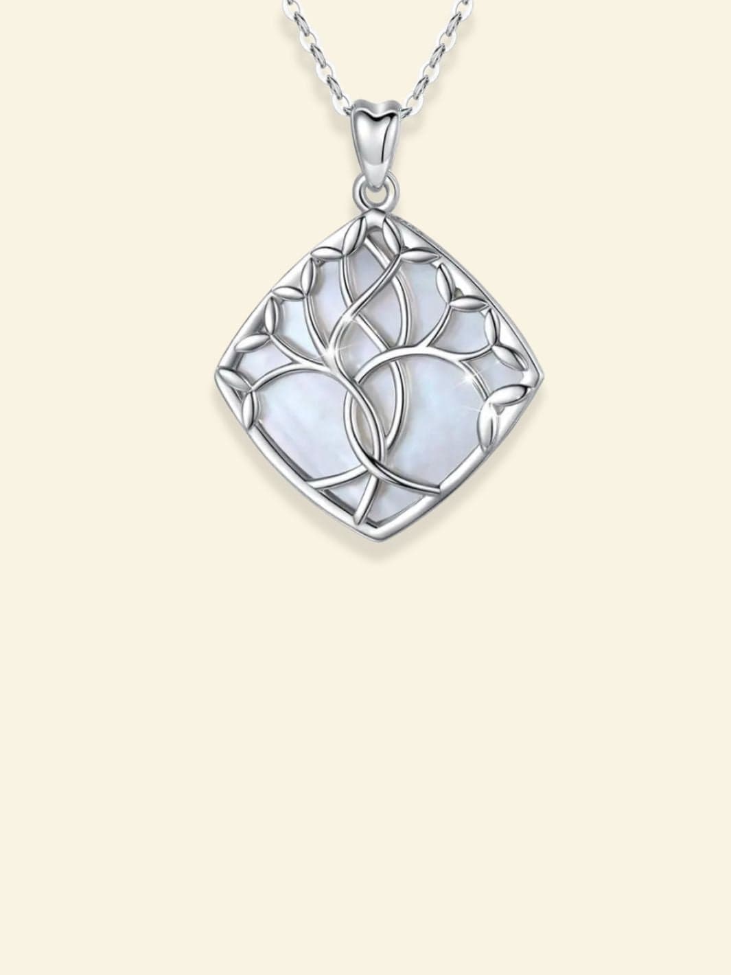 Collier Arbre de Vie en Nacre Nacre