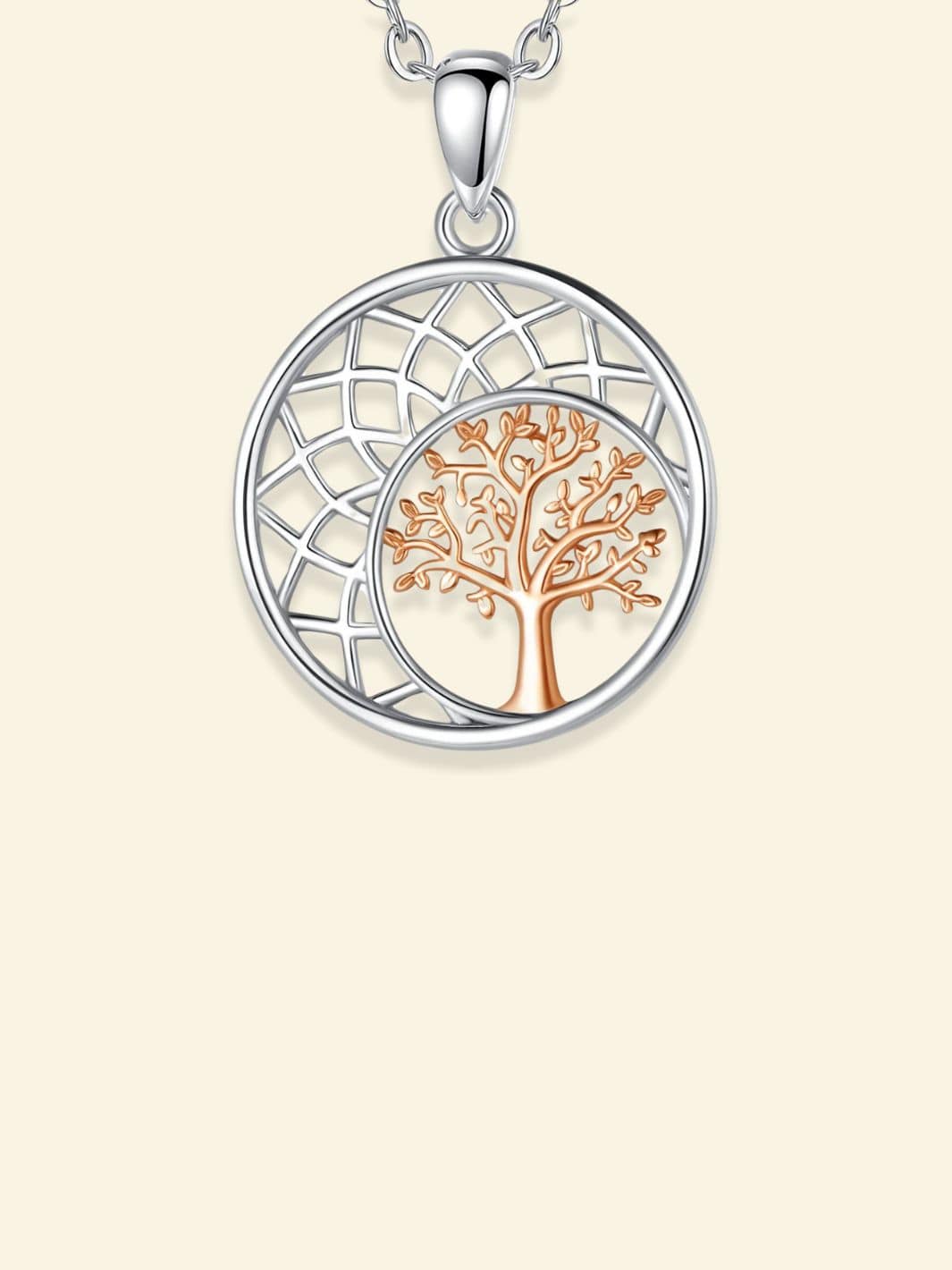 Collier Arbre de Vie Lune