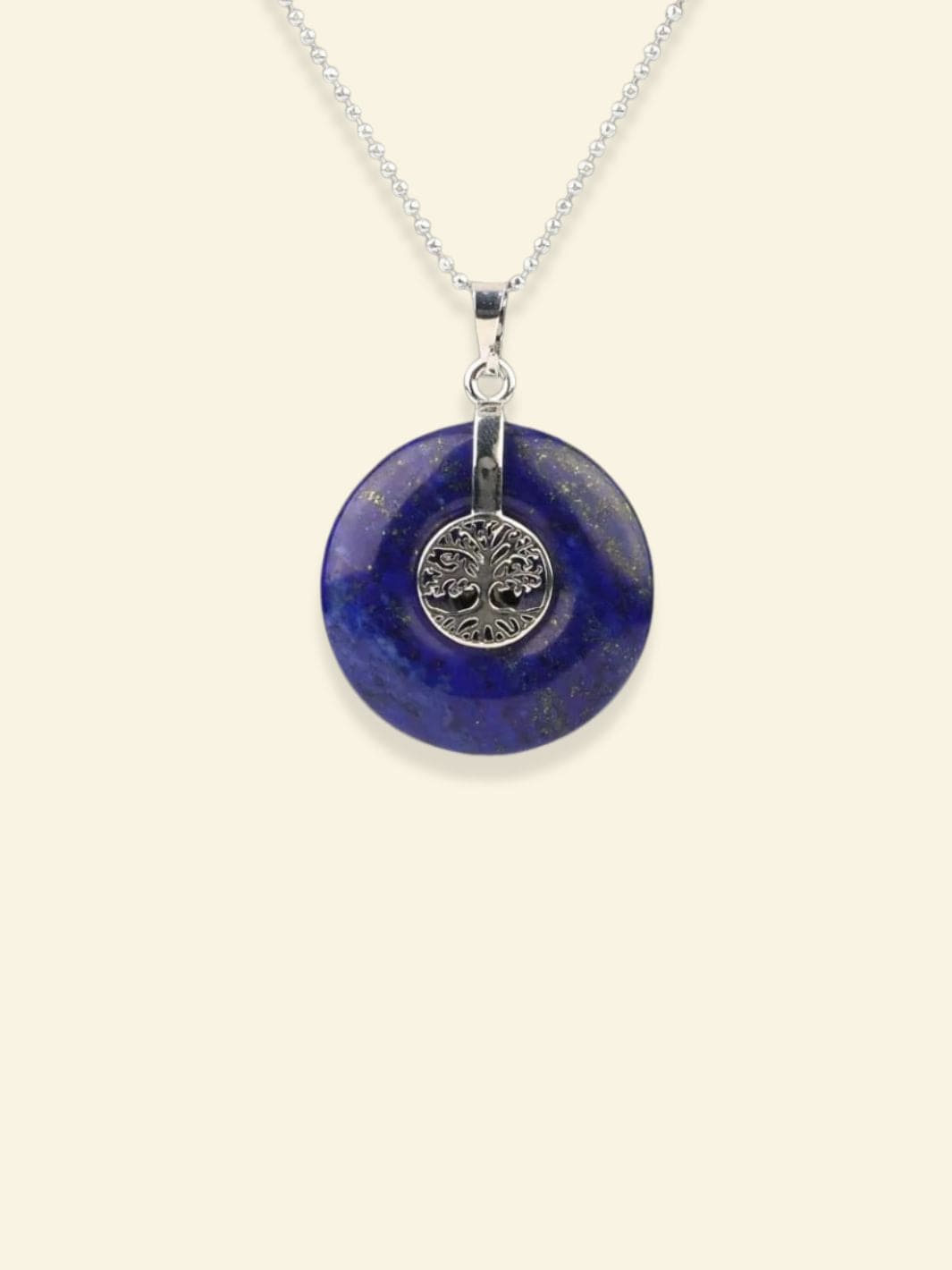 Collier Arbre de Vie Reiki Lapis lazuli