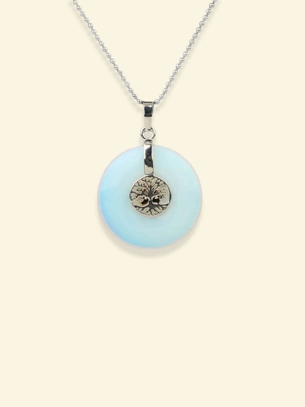 Collier Arbre de Vie Reiki Opale