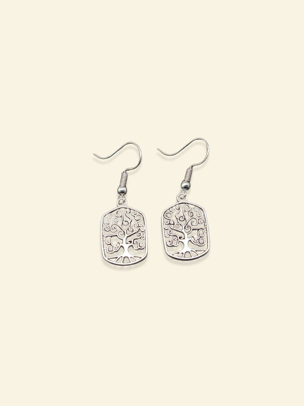 Arbre de Vie Boucles d'Oreille 3