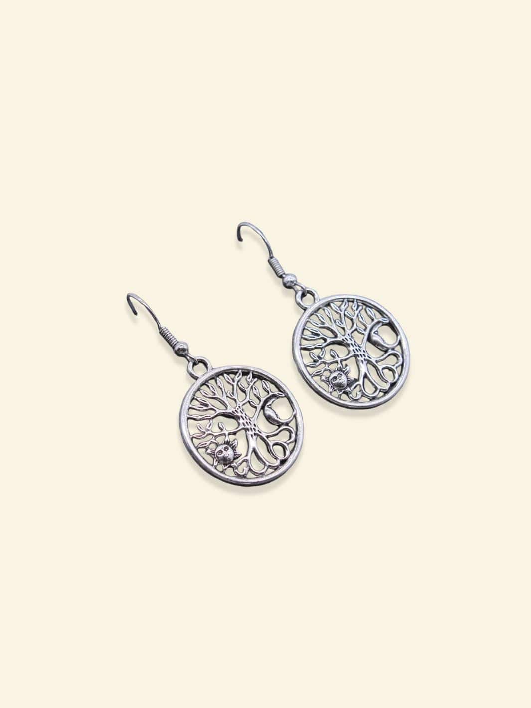 Arbre de Vie Boucles d'Oreille 6