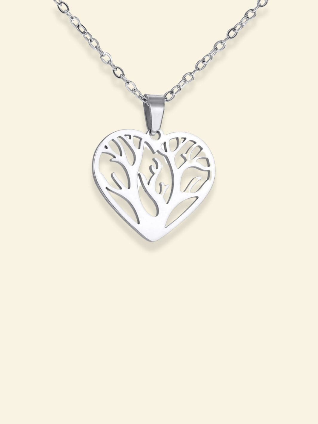 Collier avec Arbre de Vie Argent