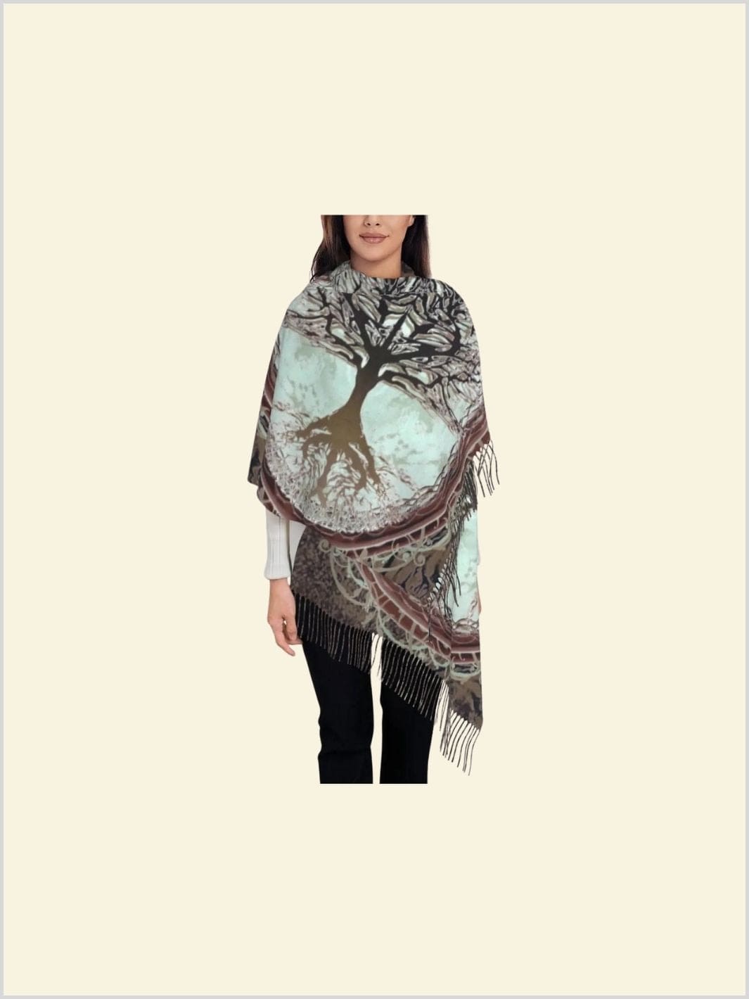 Foulard Arbre de Vie 72 x 197 cm