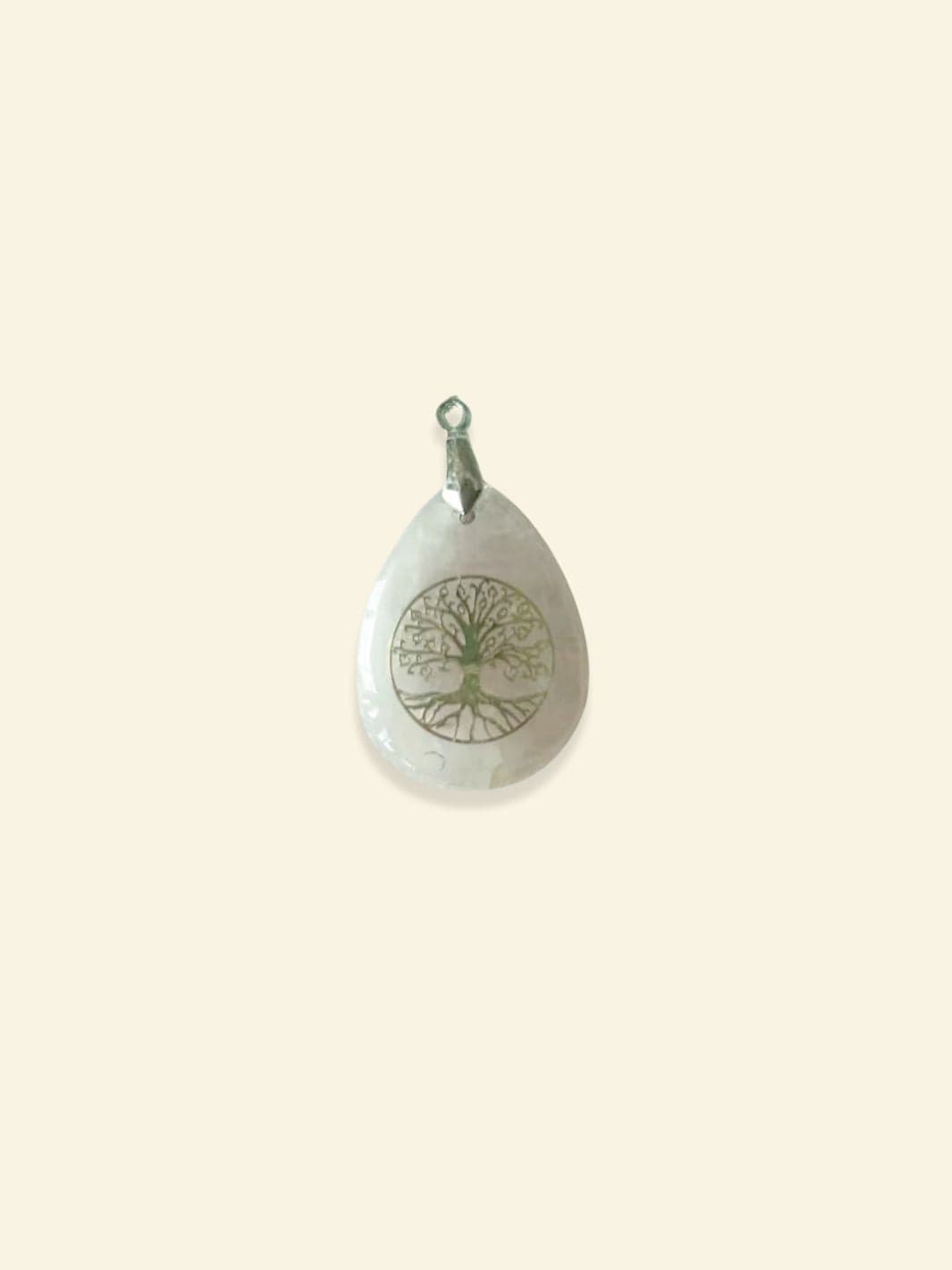 Pendentif Arbre de Vie Chakras Quartz rose