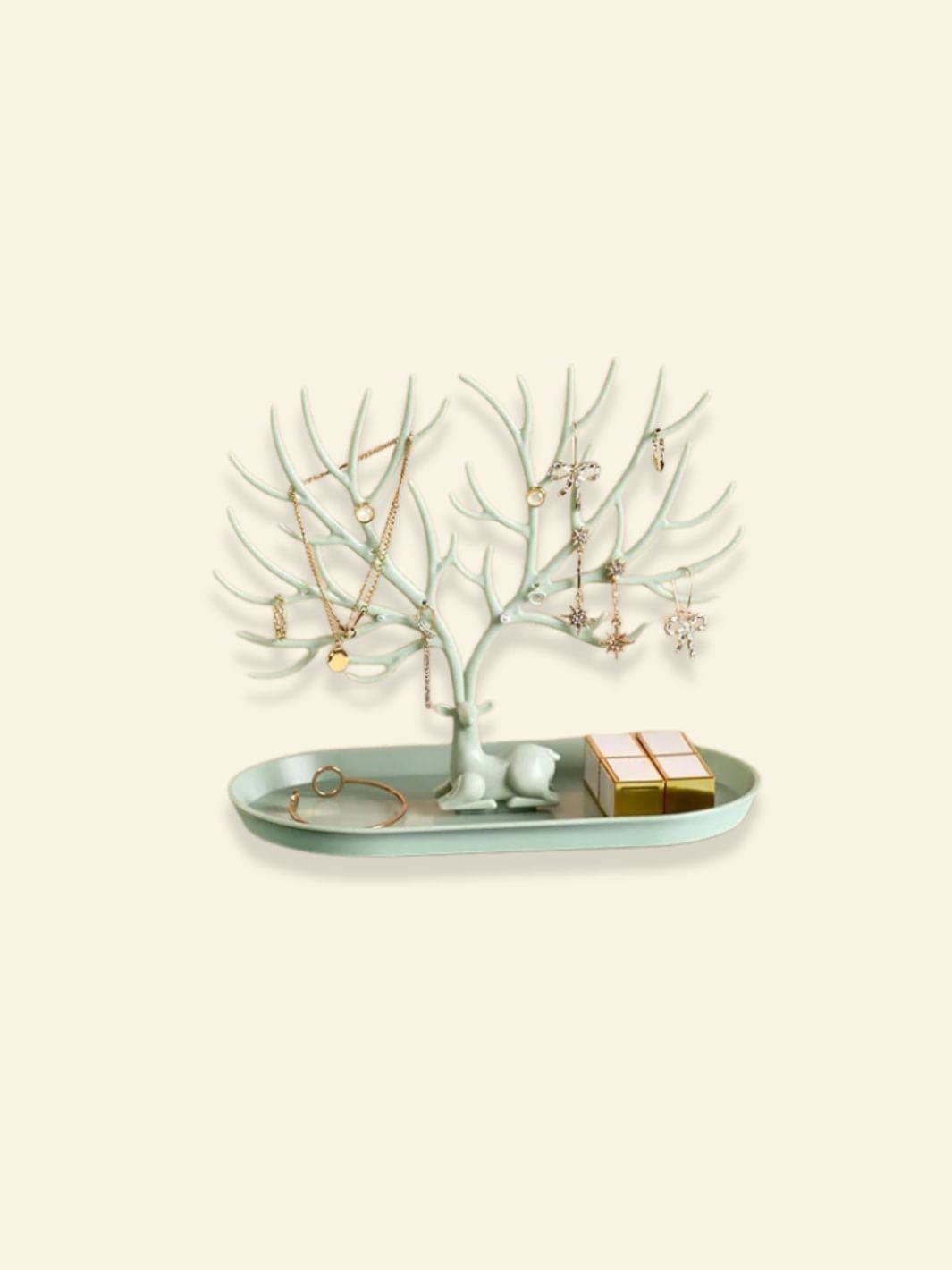 Présentoir à Bijoux Arbre de Vie Vert