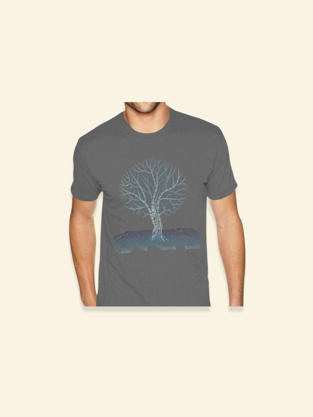 Tee-shirt Arbre de Vie Gris / S