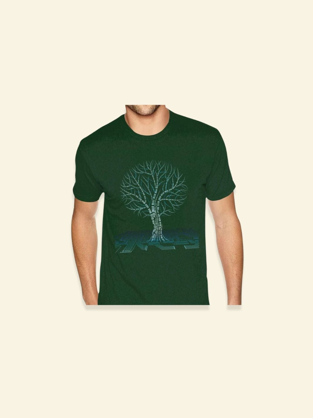 Tee-shirt Arbre de Vie Vert / S